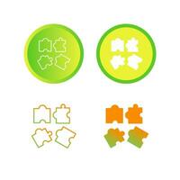 puzzel vector pictogram