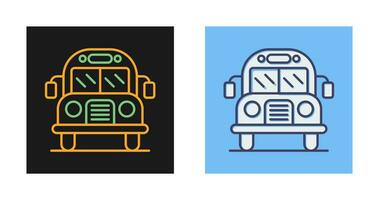 schoolbus vector pictogram