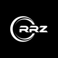 rrz logo ontwerp, inspiratie voor een uniek identiteit. modern elegantie en creatief ontwerp. watermerk uw succes met de opvallend deze logo. vector