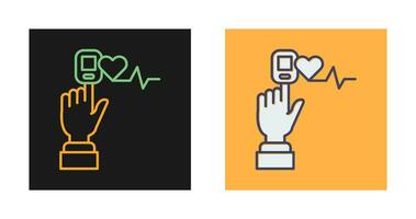 pulse oximeter vector icoon
