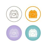 sweater vector icoon