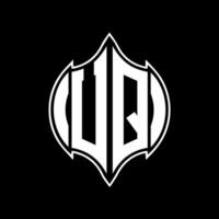 uq brief logo ontwerp. uq creatief monogram initialen brief logo concept. uq uniek modern vlak abstract vector brief logo ontwerp.