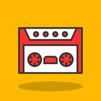 cassette vector icoon ontwerp