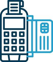 pos terminal vector icoon ontwerp