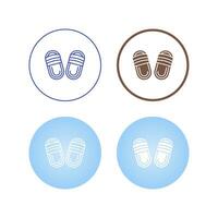 slippers vector icoon