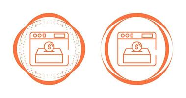 vector pictogram doneren