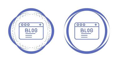 blog vector icoon