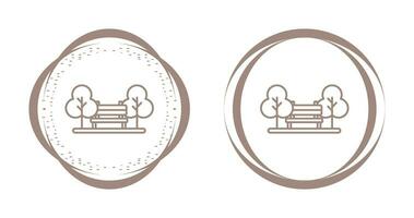 park vector pictogram