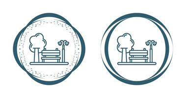 park vector pictogram