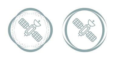 satelliet vector pictogram