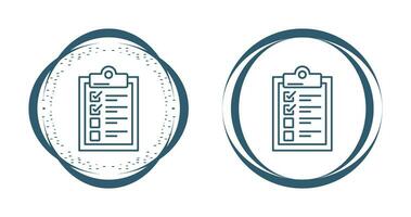 Klembord vector pictogram