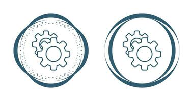 tandwiel vector pictogram