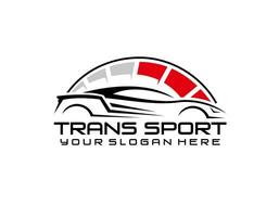 sport- auto logo icoon set. motor voertuig handel emblemen. auto silhouet garage symbolen. vector illustratie.