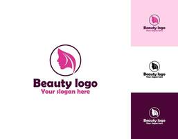 vector afbeelding. logo voor bedrijf in de industrie van schoonheid, Gezondheid, persoonlijk hygiëne. mooi beeld van een vrouw gezicht. lineair gestileerde afbeelding. logo van een schoonheid salon, Gezondheid industrie, bedenken artiest.