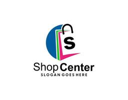 boodschappen doen logo, e-commerce logo, shooping website, Purper verloop, vrouwen boodschappen doen website, snel winkelen, webwinkel, website, sollicitatie, sjabloon, bedrijf, bedrijf, online winkel vector