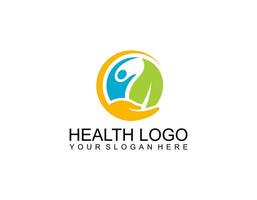 Gezondheid zorg logo, voor medisch centrum vector