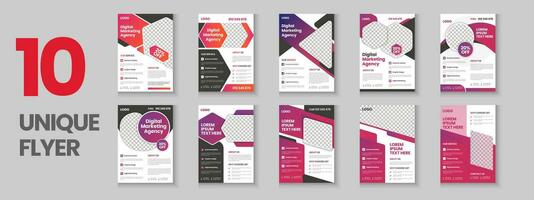 folder ontwerp, zakelijke voorstel, jaar- rapport, nieuws brief, boek omslag, bedrijf brochure, a4 sjabloon ontwerp vector