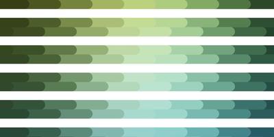 lichtblauwe, groene vectortextuur met lijnen. gradiëntillustratie met rechte lijnen in abstracte stijl. patroon voor websites, bestemmingspagina's. vector