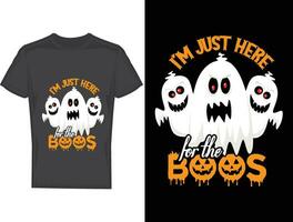 halloween evenement t-shirt ontwerp vector