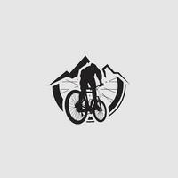 mountainbike-logo vector