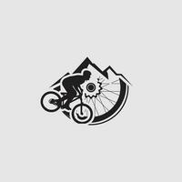 mountainbike-logo vector