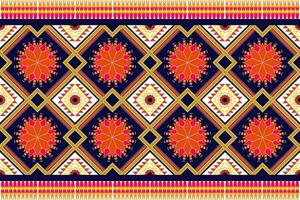oosters etnisch naadloos patroon traditioneel achtergrond ontwerp voor tapijt, behang , kledingstuk, wikkel, batik, doek, borduurwerk illustratie vector