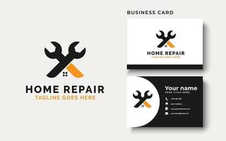 huis reparatie logo ontwerp inspiratie vector