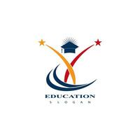 onderwijs logo ontwerp vector sjabloon