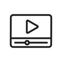 video streaming icoon vector ontwerp illustratie