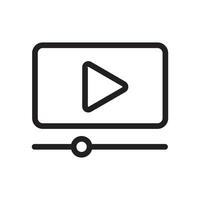 video streaming icoon vector ontwerp illustratie