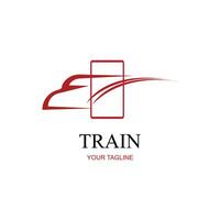 trein logo icoon , trein logo ontwerp sjabloon, trein vector