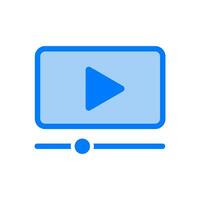 video streaming icoon vector ontwerp illustratie