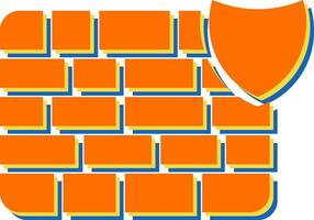 firewall vector pictogram