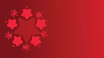 abstract Kerstmis ornamenten in rood en wit achtergrond. deze creatief minimaal achtergrond zullen maken uw project meer verbijsterend en interessant.jij kan gebruik deze achtergrond net zo banier of partij folder. vector