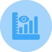 beschrijvend analytics vector icoon