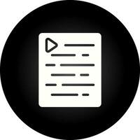 document inspringen vector icoon