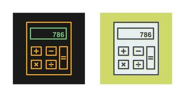 rekenmachine vector pictogram