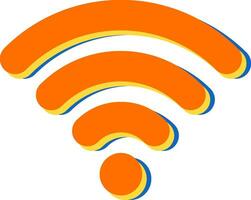 Wifi signaal vector icoon