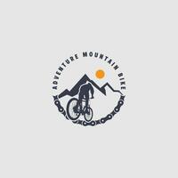 mountainbike-logo vector