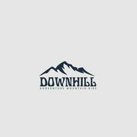 mountainbike logo vector