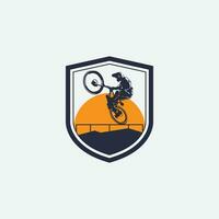 mountainbike-logo vector