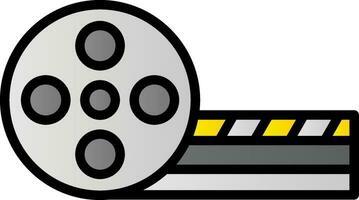 film haspel vector icoon ontwerp