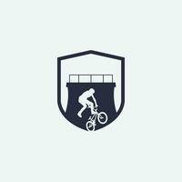 mountainbike-logo vector