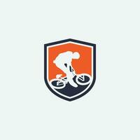 mountainbike-logo vector