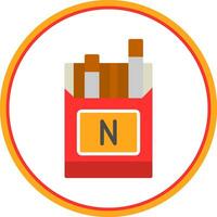 nicotine vector icoon ontwerp