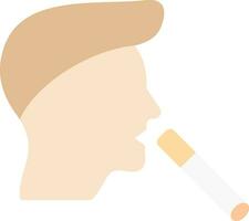 jongen roken vector icoon ontwerp