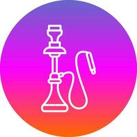 hookah vector icoon ontwerp