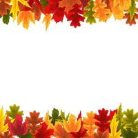 herfst natuurlijke bladeren achtergrond. vector illustratie