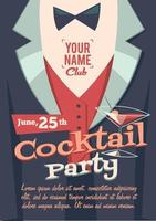 cocktail party vector ontwerp