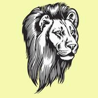 het beste illustratie van leeuw koning voor mascotte, logo of sticker vector